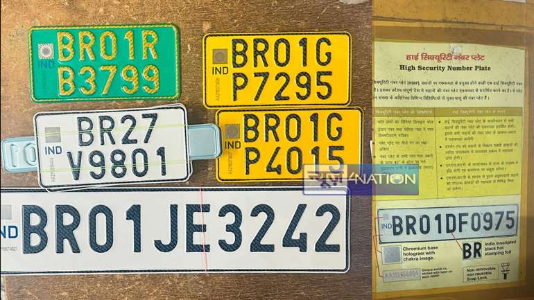  high security registration plates