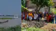 boat capsized in Ganga