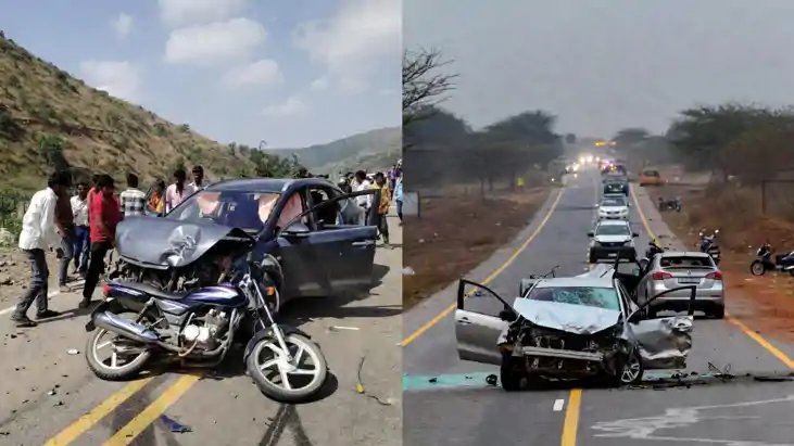 Bihar Road Horror 6 Youth Killed in CCTV Hit and Run Case