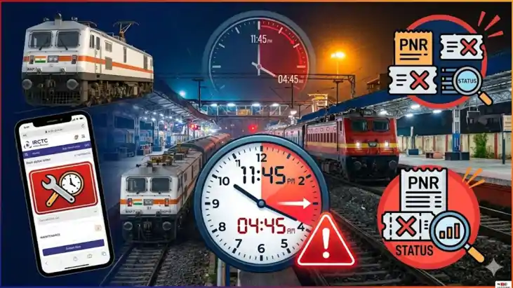 26-27 मार्च की रात ठप रहेंगी रेलवे की सेवाएं; टिकट बुकिंग से