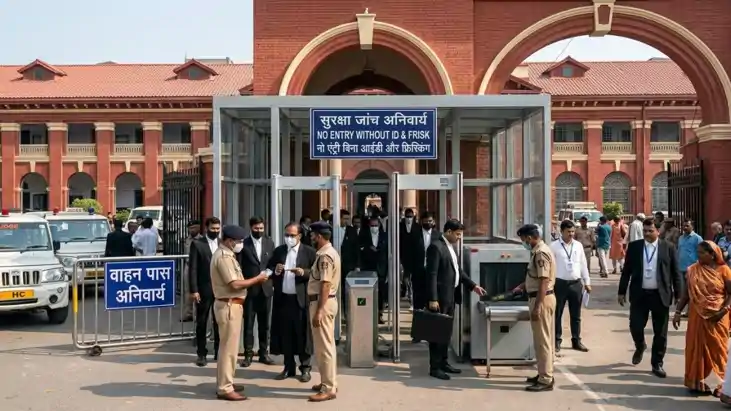 पटना हाईकोर्ट में बिना तलाशी 'नो एंट्री' : सुरक्षा समिति का 