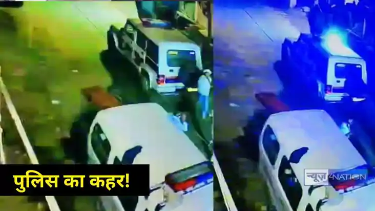 Police havoc on tea vendor Police havoc on tea vendor