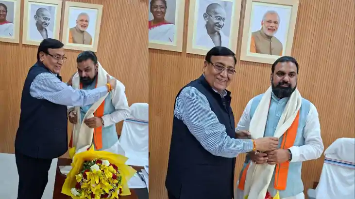Bhola Babu met  Samrat Chaudhary