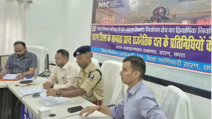 MLC Election : सारण शिक्षक निर्वाचन क्षेत्र के एमएलसी चुनाव 