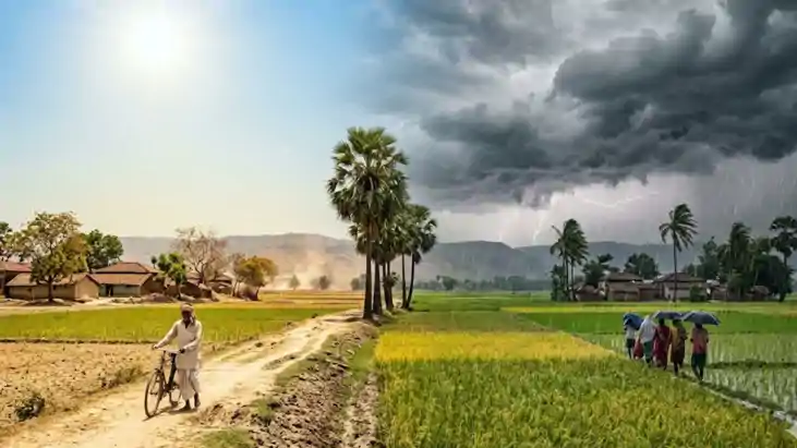 कहीं धूप कहीं बारिश 