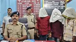 Gaya police arrests extortion gang