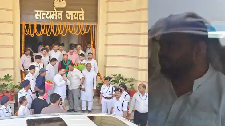 Bihar Vidhansabha Session : सदन पहुंचे नेता प्रतिपक्ष तेजस्व