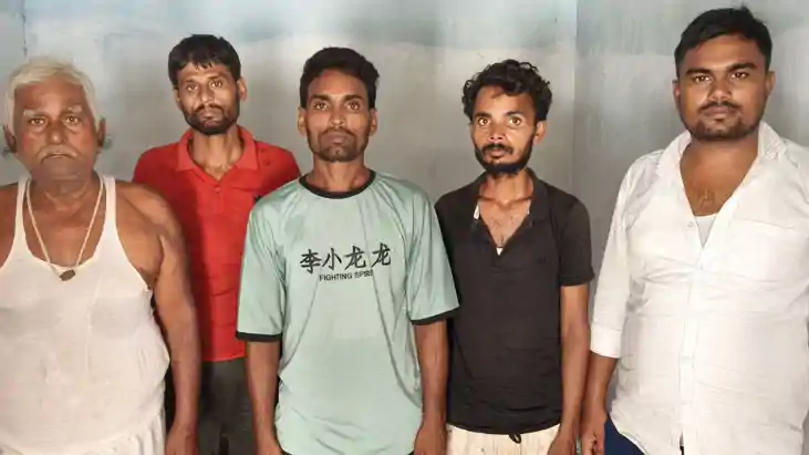 जमीनी विवाद में युवक की हत्या, पुलिस ने 24 घंटे के अंदर 5 आर