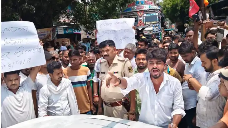 dulhin bazar nagar panchayat demarcation protest
