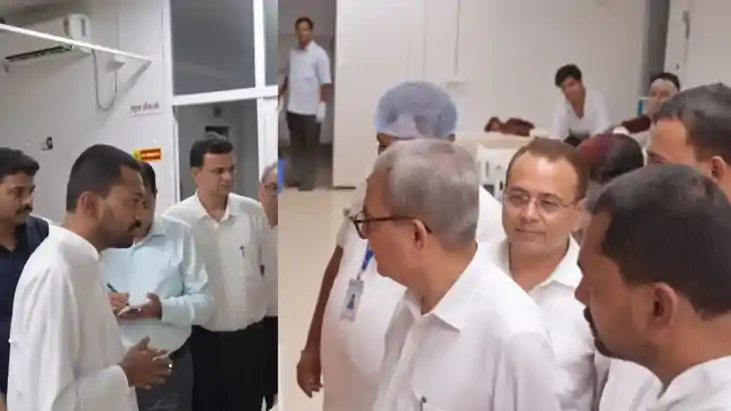 Bihar Health Minister Raids Sitamarhi Hospital Orders Action