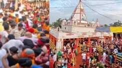 Stampede Like Situation at Singheshwar Temple