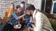 Pawan Singh Visits Bharat Tiwari Home Vows to Fight for Justice