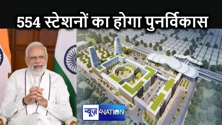 प्रधानमंत्री एक साथ देश भर में अमृत भारत स्टेशन योजना के अंत प्रधानमंत्री एक साथ देश भर में अमृत भारत स्टेशन योजना के अंत