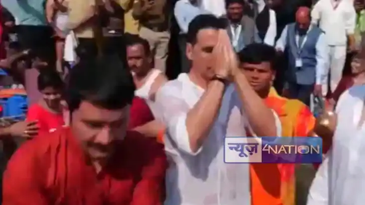 बॉलीवुड के खिलाडी कुमार कहे जाने वाले अक्षय ने महाकुंभ 2025 