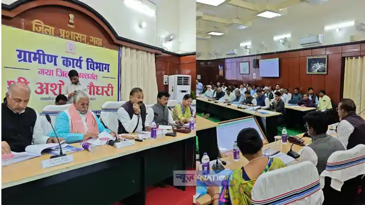 Bihar News : गया में मंत्री अशोक चौधरी ने ग्रामीण सड़कों की य