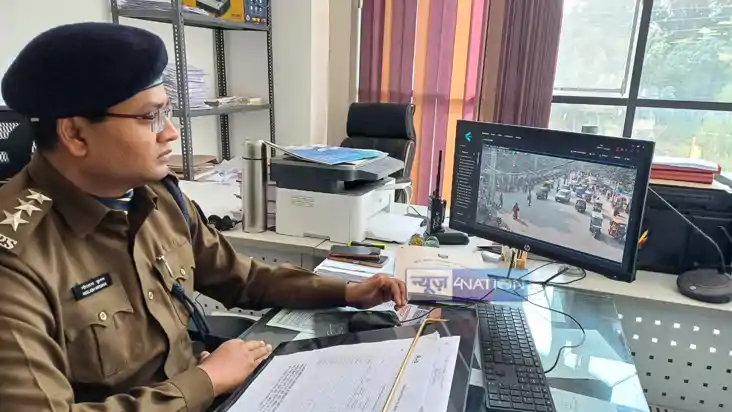 Bihar News : मुजफ्फरपुर में ट्रैफिक नियमों का उल्लंघन पड़ रहा