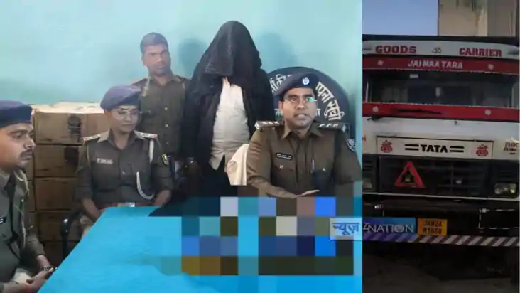 Bihar News : सहरसा पुलिस ने गिट्टी की आड़ में शराब तस्करी का 