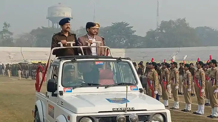 Muzaffarpur DM SSP Review Security Ahead of 77th Republic Da