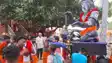 Shrawani Mela 2025 : कोलकाता से 100 किलो वजनी बजरंगबली कांवड़ लेकर सुल्तानगंज पहुंचे शिवभक्त, देखने के लिए लोगों की उमड़ी भीड़ 