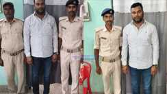 Motihari Bihar STF Arrests Transfer Posting Mafia in 25 Lakh Extortion Case