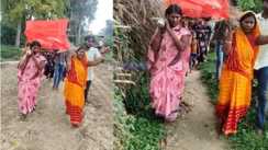 Daughters Break Barriers Carry Father Bier Perform Last Rites
