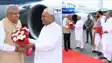 उपराष्ट्रपति जगदीप धनखड़ पहुंचे पटना, हवाईअड्डे पर स्वागत को पहुंचे सीएम नीतीश, इस ऐतिहासिक समारोह में होंगे शामिल