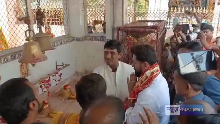 Bihar vidhansabha chunav 2025 - राघोपुर के इस मंदिर में तेजस