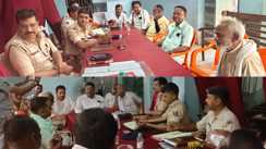 bikram police station shanti samiti meeting bakrid festival