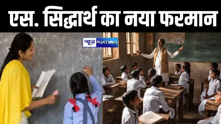 Bihar Teacher News: ACS सिद्धार्थ का नया आदेश, शिक्षकों को 1