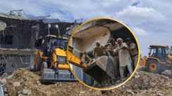 Uttarakhand Elder Rescued from Crumbling Roof by JCB 