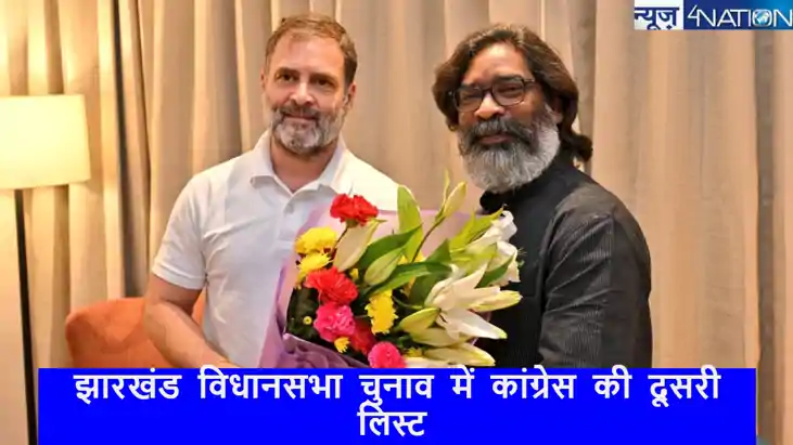  Jharkhand assembly election 2024: कांग्रेस ने जारी की दूसरी