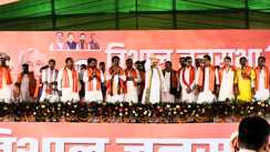 बक्सर में एनडीए का शक्ति प्रदर्शन: अमित शाह ने विपक्ष पर साधा निशाना, बोले – “बक्सर का विकास रोकने वालों को जनता देगी जवाब” 
