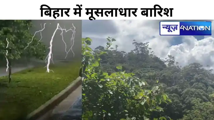 BIHAR WEATHER : बिहार पर मॉनसून मेहरबान, इन जिलों में होगी म