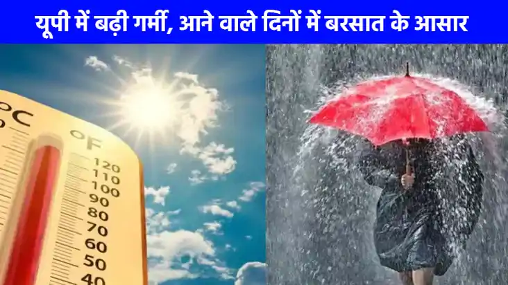 UP weather: यूपी में बढ़ेगी गर्मी अगले 6 दिनों तक नहीं होगी 