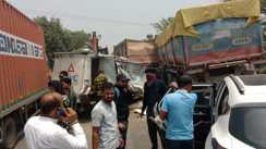 Muzaffarpur Chain Crash Multiple Vehicles Collide Several Injured