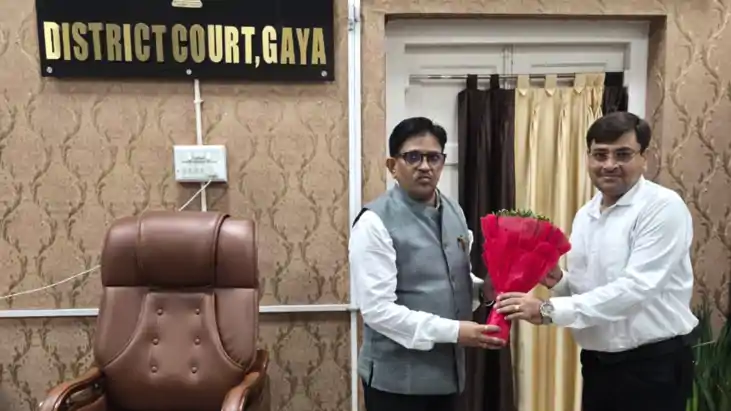 Bihar News : गयाजी में राकेश कुमार सिंह बने नए प्रधान जिला ए