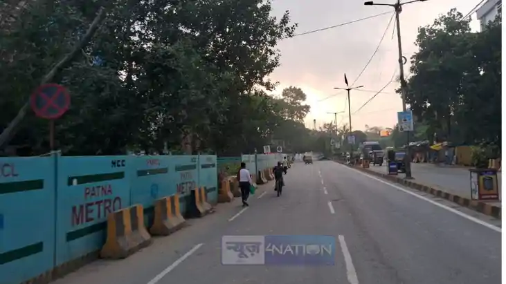 Patna Traffic Alert Routes Diverted Around Gandhi Maidan Tod
