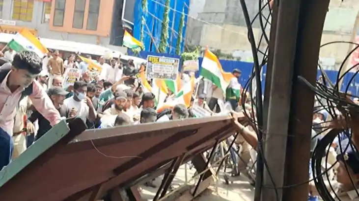Bihar Student Protest