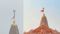 New Sacred Flag Hoisted at Ayodhya Ram Temple Peak