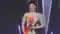 Urvashi Rautela tricolor dress