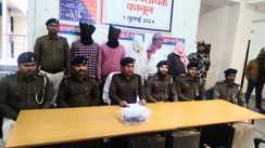 Bihar Crime : नालंदा पुलिस ने 25 हज़ार के इनामी कुख्यात सहित पांच बदमाशों को किया गिरफ्तार, हथियार और जिन्दा कारतूस किया बरामद 