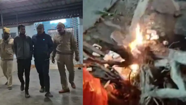 सदर अस्पताल की शर्मनाक लापरवाही: ठंड भगाने के लिए जला दी गईं