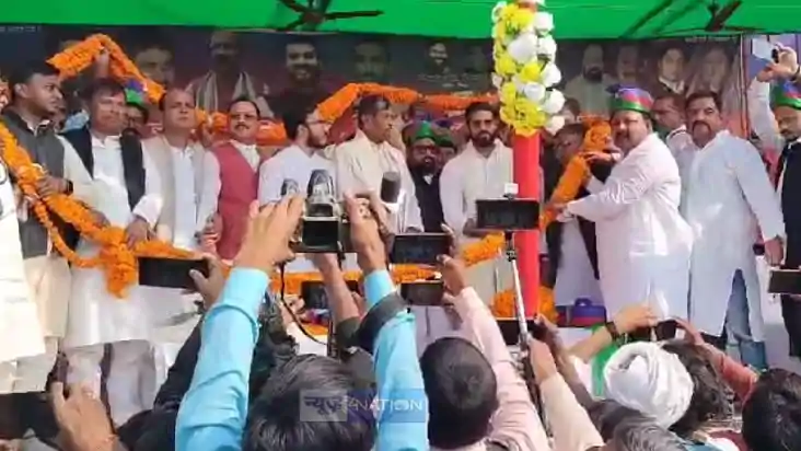 BIHAR POLITICS - बेटे- भतीजे के साथ वैशाली में गरजे पशुपति प
