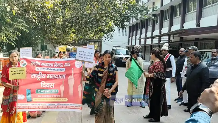 Bihar News : राष्ट्रीय मतदाता दिवस के मौके पर जमुई, भागलपुर 