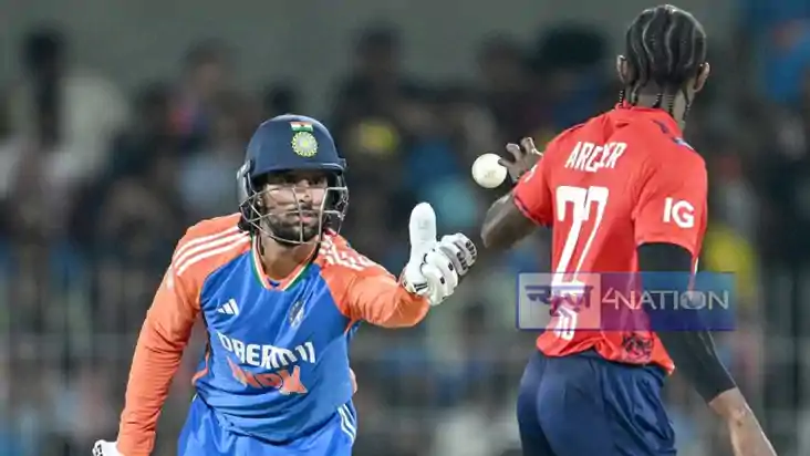 India vs England 2nd T20I: इंग्लैंड के जबड़े से तिलक ने खींच