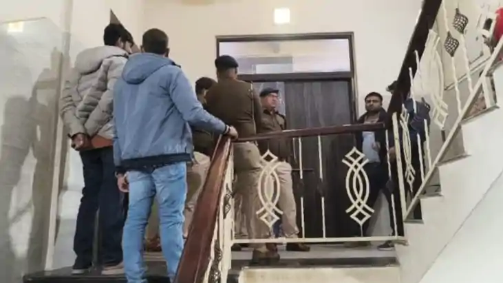 begusarai Gunfire at Puja Pandal 