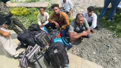 excise team seizes 61kg cannabis 5 smugglers arrested