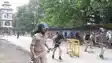 NEET Protest Turns Violent In Chhapra Police Vehicle Set Ablaze