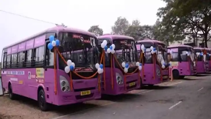 Bihar News : पटना में महिलाओं को सुगम होगी पिंक बसों की यात् Bihar News : पटना में महिलाओं को सुगम होगी पिंक बसों की यात्