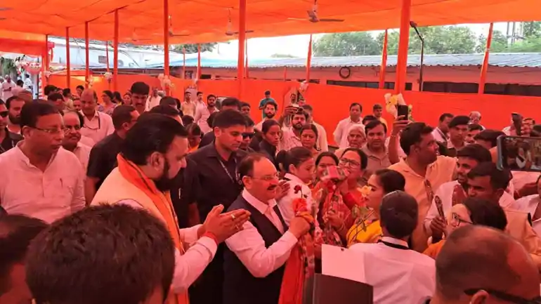 जेपी संग्रहालय पहुंचे केंद्रीय मंत्री जेपी नड्डा, लोकनायक की प्रतिमा पर किया माल्यार्पण: बोले- जेपी का संघर्ष आज भी देता है समाज सेवा की प्रेरणा